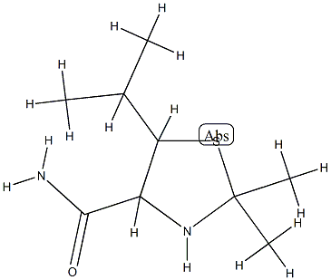 4-Thiazolidinecarboxamide,2,2-dimethyl-5-(1-methylethyl)-(9CI) CAS#: 805985-76-6