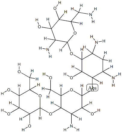 4'-alpha-D-Glucopyranosylkanamycin B CAS#: 84123-75-1