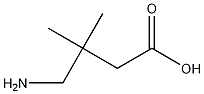 4-amino-3,3-dimethylbutanoicacid CAS#: 89584-22-5