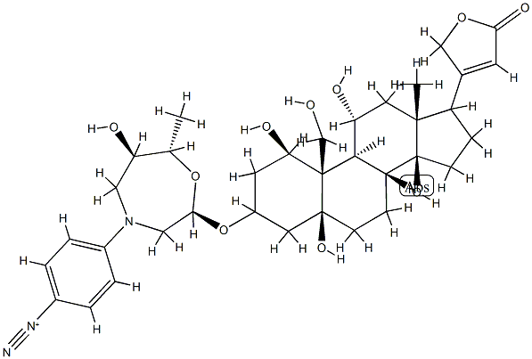 4-aminobenzenediazonium ouabain CAS#: 83859-88-5