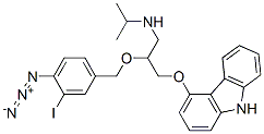 4-azido-3-iodobenzylcarazolol CAS#: 83538-85-6