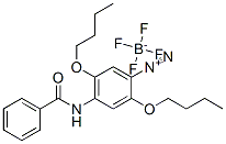 4-(benzoylamino)-2,5-dibutoxybenzenediazonium tetrafluoroborate CAS#: 85099-30-5