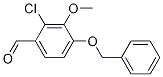 4-(benzyloxy)-2-chloro-3-Methoxybenzaldehyde CAS#: 83847-90-9