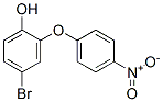 4-bromo-2-(4-nitrophenoxy)phenol CAS#: 84604-85-3