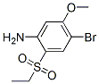 4-bromo-2-(ethylsulphonyl)-5-methoxyaniline CAS#: 80036-87-9