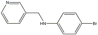 4-bromo-N-(pyridin-3-ylmethyl)aniline CAS#: 84324-68-5