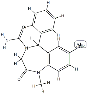 4-carbamoyl-4,5-dihydrodiazepam CAS#: 86636-97-7