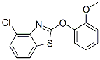 4-chloro-2-(2-methoxyphenoxy)benzothiazole CAS#: 85391-71-5