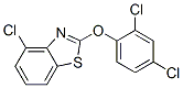4-chloro-2-(2,4-dichlorophenoxy)benzothiazole CAS#: 85391-64-6