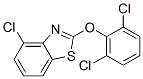 4-chloro-2-(2,6-dichlorophenoxy)benzothiazole CAS#: 85391-66-8