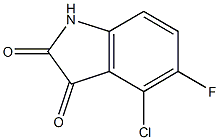 4-chloro-5-fluoro-1H-indole-2,3-dione CAS#: 84378-94-9
