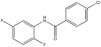 4-chloro-N-(2,5-difluorophenyl)benzamide CAS#: 825659-03-8