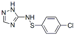 4-chloro-N-(2H-1,2,4-triazol-3-yl)benzenesulfenamide CAS#: 85259-71-8