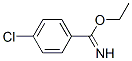 4-chloro-benzimidic acid ethyl ester CAS#: 827-72-5