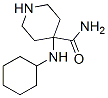 4-(cyclohexylamino)piperidine-4-carboxamide CAS#: 83877-87-6