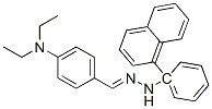 4-(diethylamino)benzaldehyde 1-naphthylphenylhydrazone CAS#: 83890-47-5