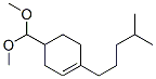4-(dimethoxymethyl)-1-(4-methylpentyl)cyclohexene CAS#: 83803-52-5