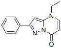 4-ethyl-4,7-dihydro-2-phenylpyrazolo(1,5-a)pyrimidin-7-one CAS#: 86969-15-5