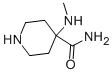 4-(methylamino)piperidine-4-carboxamide CAS#: 84100-51-6