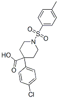4-(p-chlorophenyl)-1-(p-tolylsulphonyl)piperidine-4-carboxylic acid CAS#: 84254-98-8