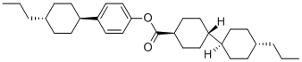 4-(trans-4-Propylcyclohexyl)phenyl-trans-(4-propylcyclohexyl)cyclohexanecarboxylate CAS#: 88038-92-0