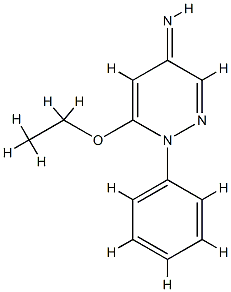 4(1H)-Pyridazinimine,6-ethoxy-1-phenyl-(9CI) CAS#: 86461-57-6