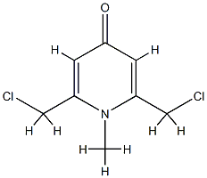 4(1H)-Pyridone,2,6-bis(chloromethyl)-1-methyl-(8CI) CAS#: 802311-39-3