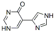 4(1H)-Pyrimidinone, 5-(1H-imidazol-4-yl)- (9CI) CAS#: 840529-43-3