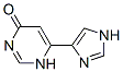 4(1H)-Pyrimidinone, 6-(1H-imidazol-4-yl)- (9CI) CAS#: 840529-42-2