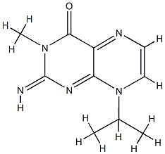 4(3H)-Pteridinone,2,8-dihydro-2-imino-8-isopropyl-3-methyl-(8CI) CAS#: 802618-99-1