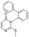 4(3H)-Pyrimidinone, 3-(1,1'-biphenyl)-2-yl-2-(methylthio)- CAS#: 89069-35-2