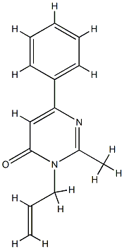 4(3H)-Pyrimidinone,2-methyl-6-phenyl-3-(2-propenyl)-(9CI) CAS#: 824391-86-8