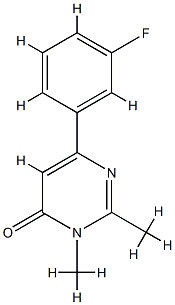 4(3H)-Pyrimidinone,6-(3-fluorophenyl)-2,3-dimethyl-(9CI) CAS#: 824391-15-3