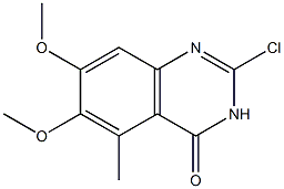 4(3H)-Quinazolinone, 2-chloro-6,7-dimethoxy-5-methyl- CAS#: 827605-45-8