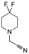 (4,4-DIFLUOROPIPERIDIN-YL)ACETONITRILE CAS#: 824413-96-9