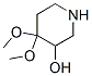 4,4-dimethoxypiperidin-3-ol CAS#: 84100-50-5