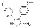4,5-Bis(4-methoxyphenyl)-1H-pyrazol-3-amine CAS#: 802919-05-7
