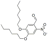 4,5-bis(hexyloxy)-2-nitrobenzaldehyde CAS#: 80879-55-6