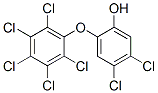 4,5-dichloro-2-(2,3,4,5,6-pentachlorophenoxy)phenol CAS#: 84236-31-7
