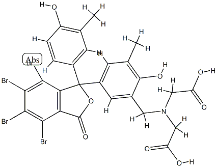 4,5,6,7-tetrabromo-2-cresolphthalein-3'-methyliminodiacetic acid CAS#: 85563-15-1