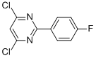 4,6-DICHLORO-2-(4-FLUOROPHENYL)PYRIMIDINE CAS#: 83217-30-5