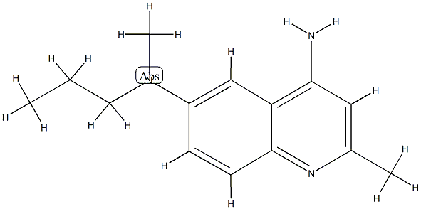 4,6-Quinolinediamine,N6,2-dimethyl-N6-propyl-(9CI) CAS#: 806620-99-5