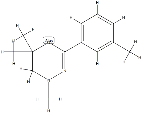 4H-1,3,4-Oxadiazine,5,6-dihydro-4,6,6-trimethyl-2-m-tolyl-(8CI) CAS#: 803618-31-7