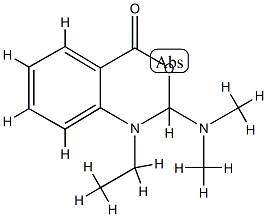 4H-3,1-Benzoxazin-4-one,2-(dimethylamino)-1-ethyl-1,2-dihydro-(8CI) CAS#: 801146-57-6