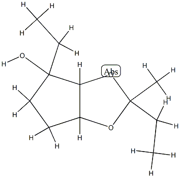 4H-Cyclopenta-1,3-dioxol-4-ol,2,4-diethyltetrahydro-2-methyl-(9CI) CAS#: 83824-00-4