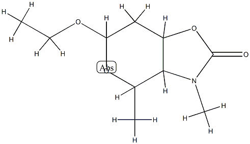 4H-Pyrano[3,4-d]oxazol-2(3H)-one,6-ethoxytetrahydro-3,4-dimethyl-,[3aR-(3aalpha,4alpha,6bta,7aalpha)]-(9CI) CAS#: 81794-10-7