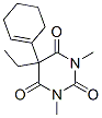 5-(1-Cyclohexen-1-yl)-5-ethyl-1,3-dimethyl-2,4,6(1H,3H,5H)-pyrimidinetrione CAS#: 891-90-7