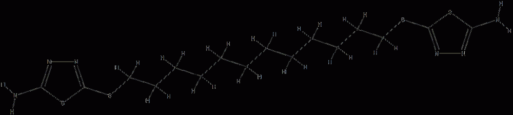5-[12-[(5-amino-1,3,4-thiadiazol-2-yl)sulfanyl]dodecylsulfanyl]-1,3,4- thiadiazol-2-amine CAS#: 87202-65-1