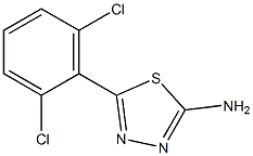 5-(2,6-dichlorophenyl)-1,3,4-thiadiazol-2-amine CAS#: 89978-31-4