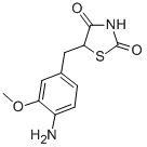 5-(4-Amino-3-methoxybenzyl)-2,4-thiazolidinedione CAS#: 86733-81-5